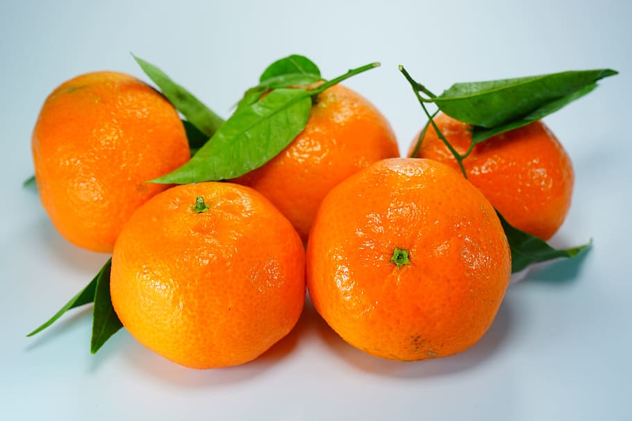 tangerines, oranges, clementines, citrus fruit, orange, fruits, leaves, fruit, healthy, vitamins
