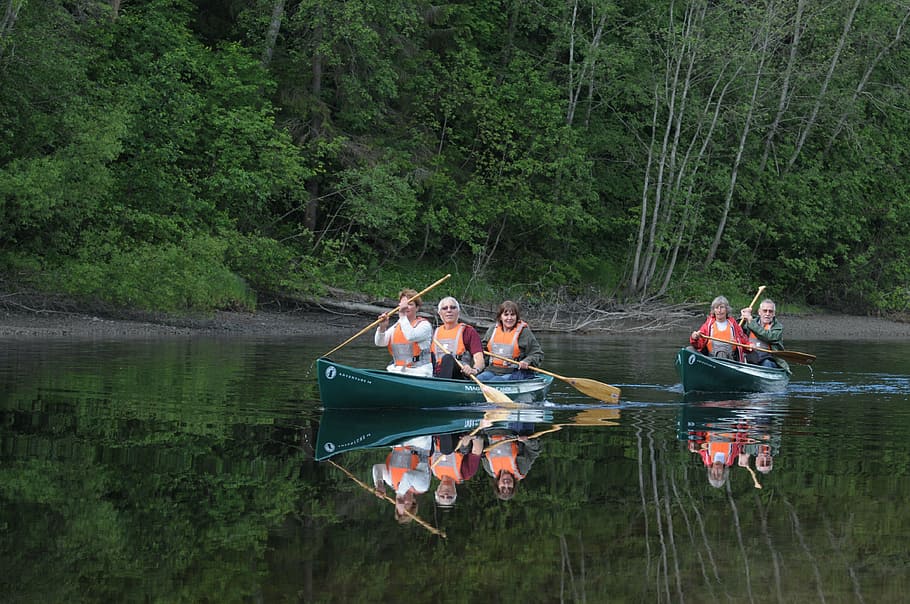 canoe, canoe trip, randselva, holttangen, ringerike, river, nautical Vessel, canoeing, lake, kayak