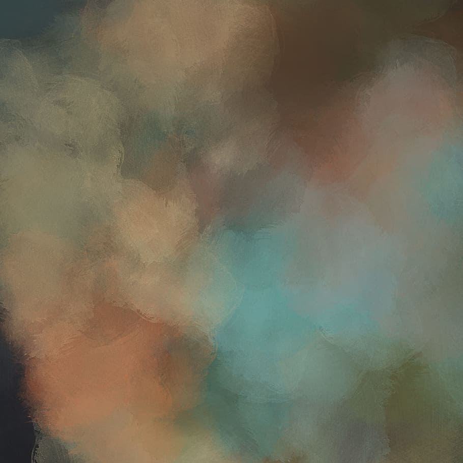 brown, teal, abstract, painting, paint, background, abstract, art, art, design, backdrop