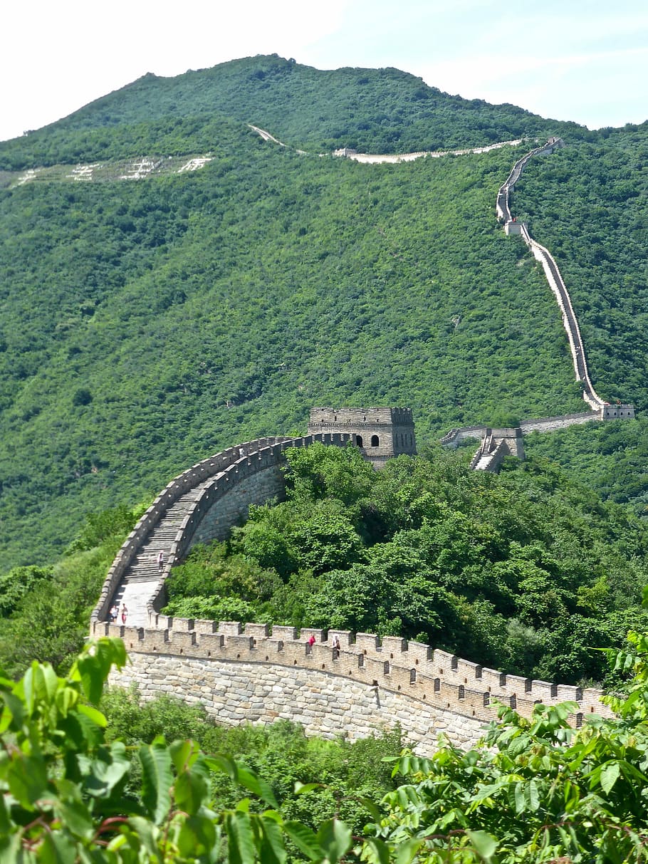 Great Wall Of China, Chinese, famous, heritage, landmark, historic, wall, great, scenic, protection