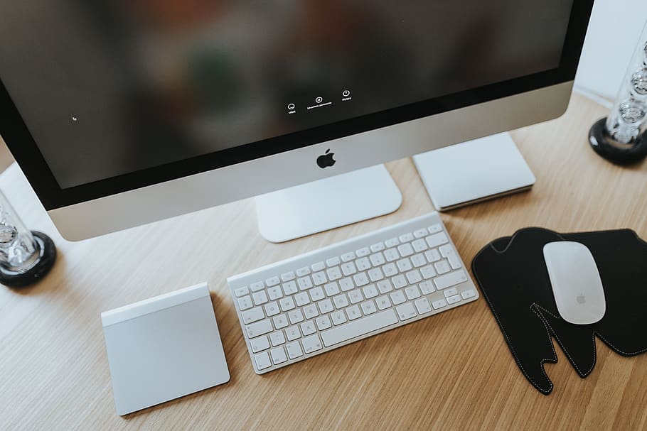 iMac, Apple, teclado, mouse, mac, mousepad, elefante, monitor, Hella Jongerius, Eames Elephant