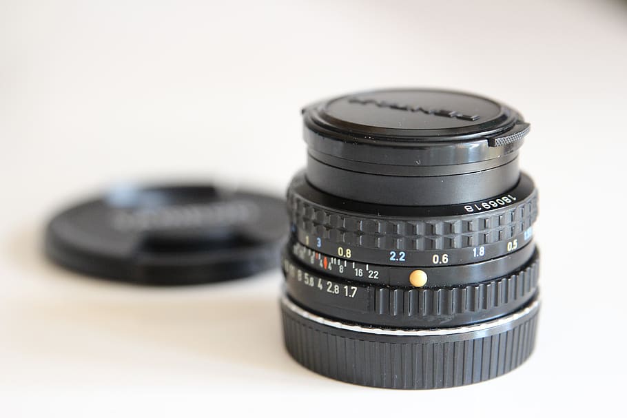 objective, lens, analog picture, vintage, pentax, 50mm, nero, photographer, photography themes, camera - photographic equipment