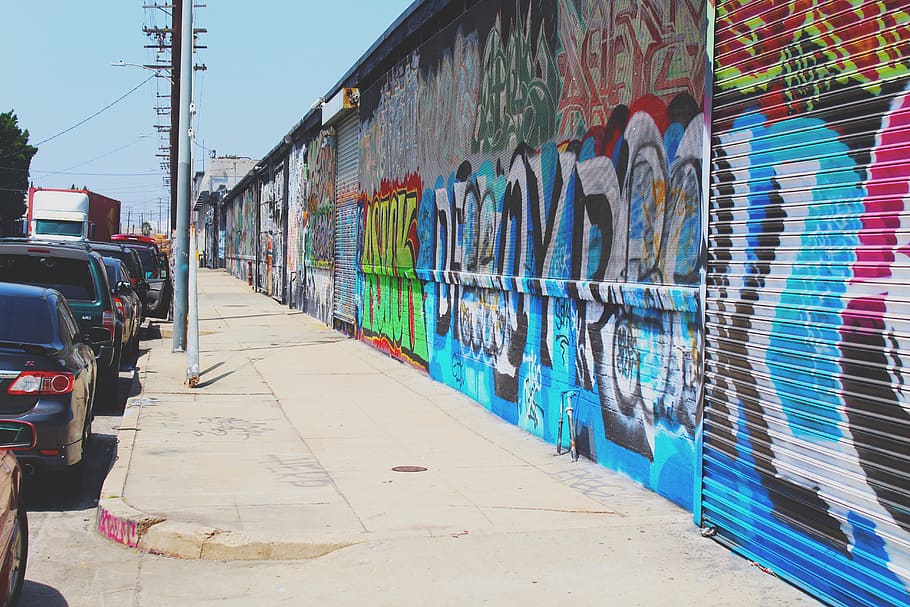 street, wall, graffiti, street art, america, style, hip hop, urban, los angeles, art