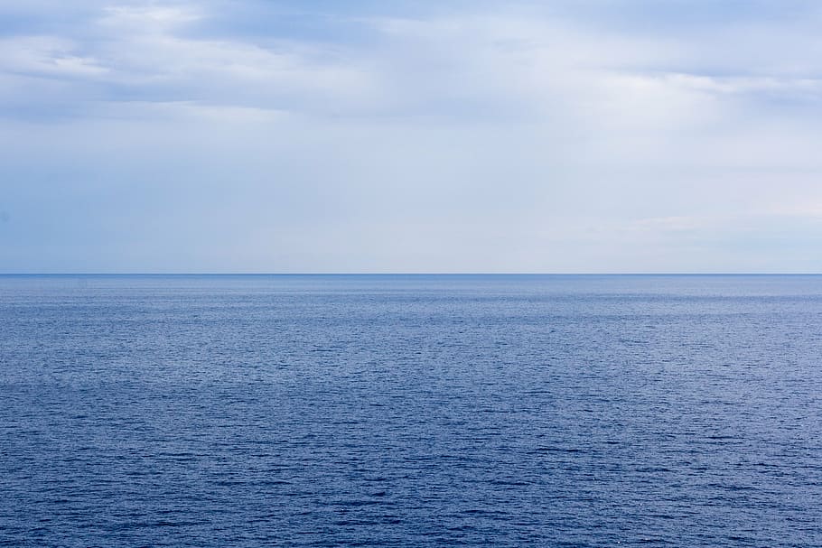 landscape photo, ocean, sea, horizon, sky, arctic ocean, atlantic ocean, indian ocean, pacific ocean, antarctic ocean