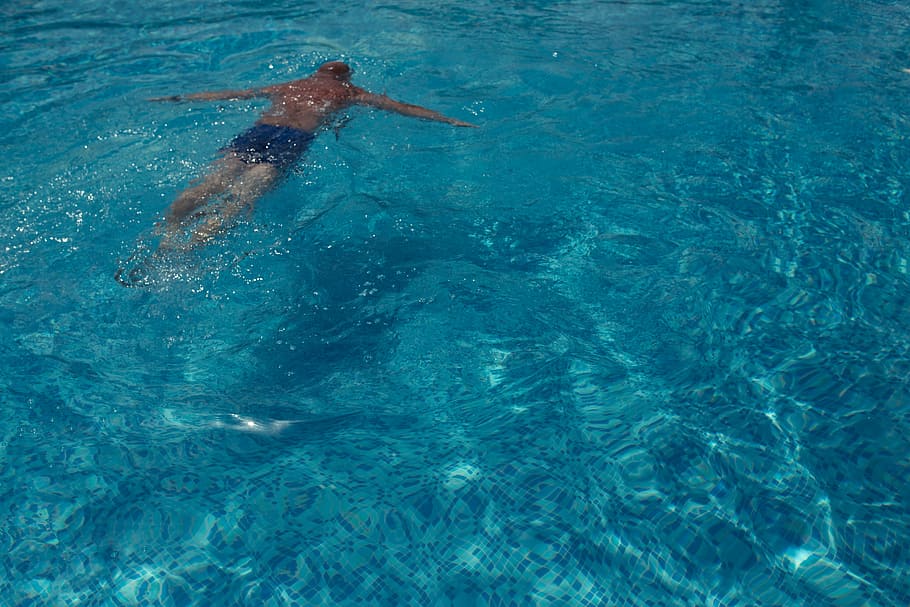 azul, rasgado, agua, natação, piscina, verão, férias, água azul, esporte, mar