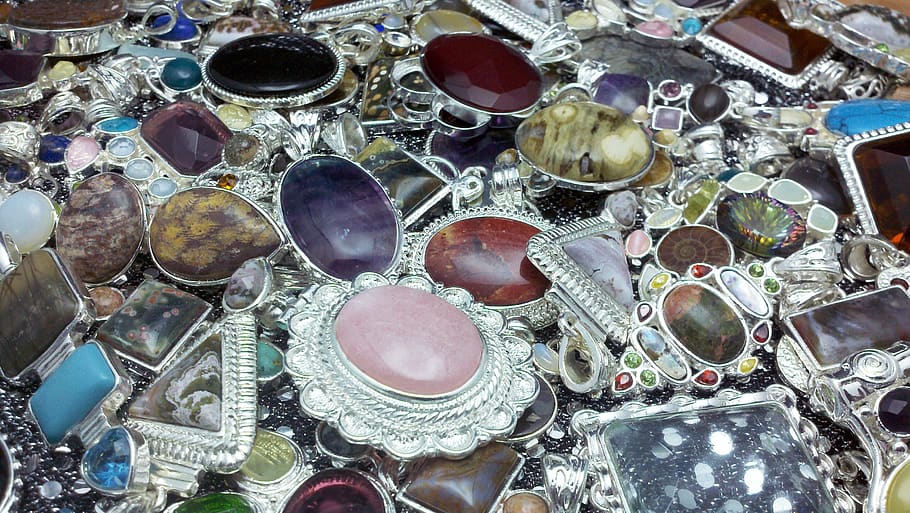 batu permata, batu, liontin, perhiasan, permata, alam, berharga, kristal, putih, berkilau