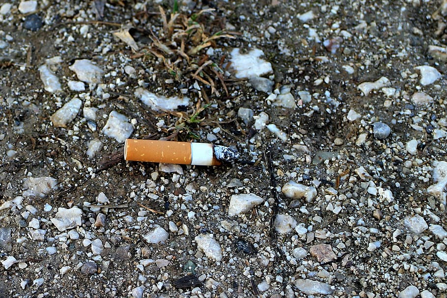 ponta de cigarro, cant, cigarro, toco, cinzeiro, descarte, jogar fora, eliminar, poluição, bituca de cigarro