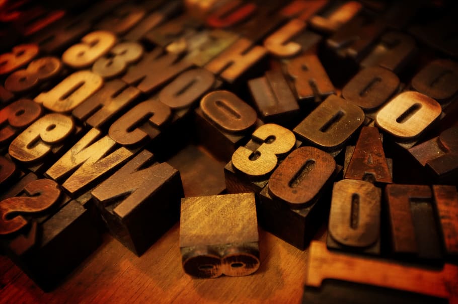 letters, numbers, art, design, letter, indoors, wood - material, text, large group of objects, alphabet
