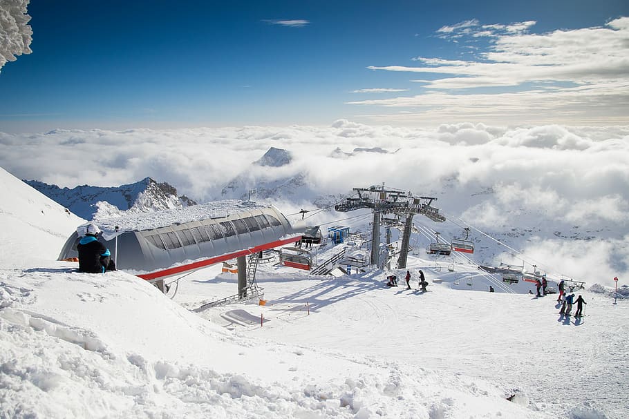 Endpoint, Cableway, bestamericanroadtrip, clouds, mountains, ski, skiing, sky, snow, winter