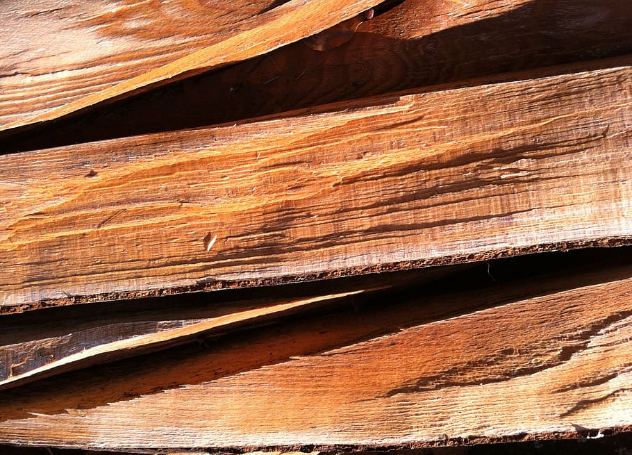 kayu, kayu potong, batang, tumpukan kayu, log, hutan, alam, tekstur, kayu - bahan, full frame