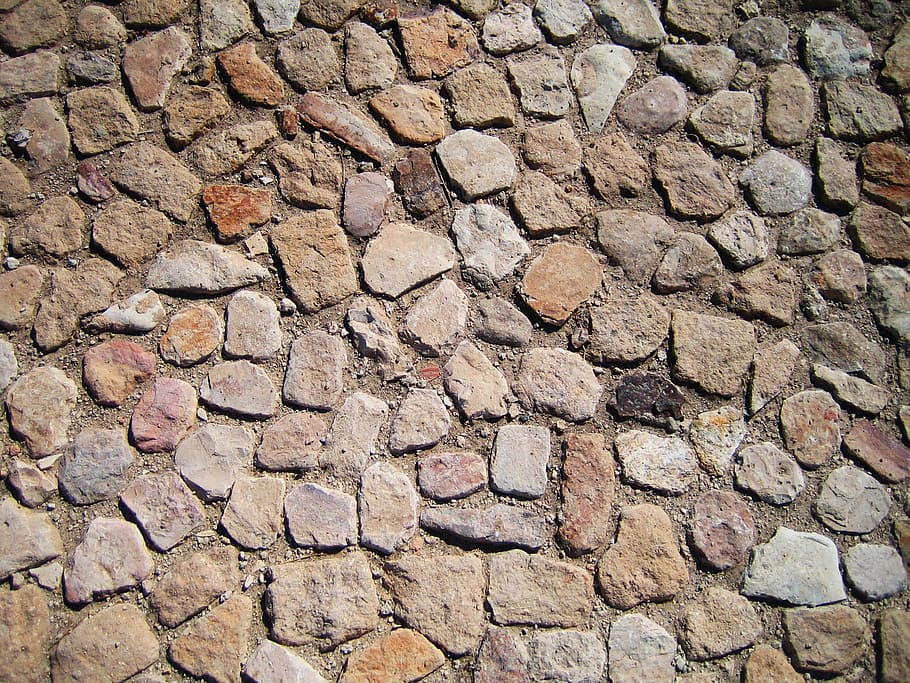 resumen, piedras, textura, pared, antiguo, piso, arquitectura, roca, material, fondos