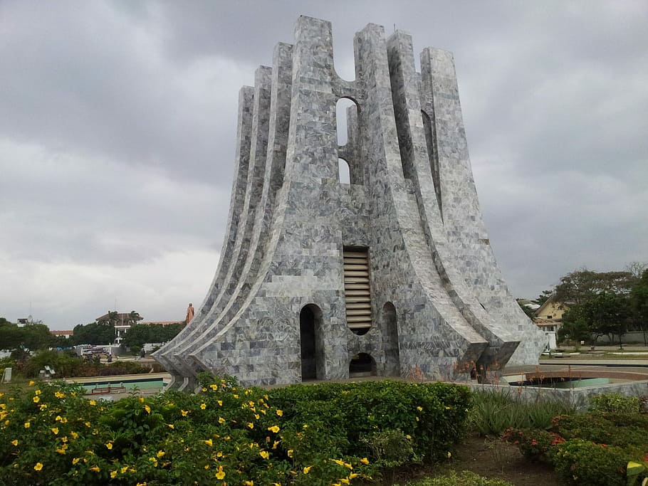 Kwame Nkrumah, Memorial Park, Accra, ghana, presidente, líder, arquitectura, nube - cielo, estructura construida, exterior del edificio