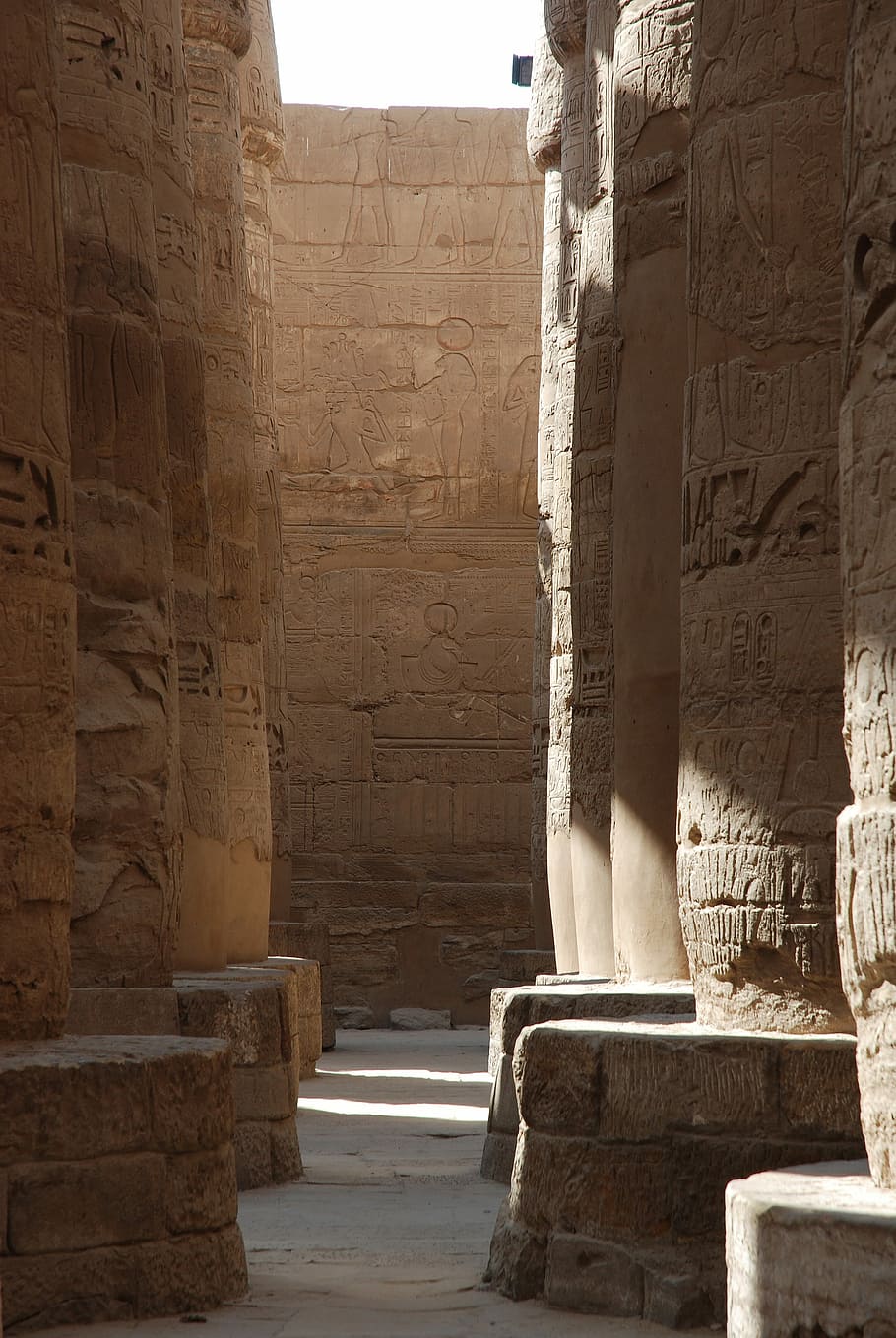 Egipto, Antigua, Arqueología, Luxor, Karnak, templo, monumentos, columnas, histórico, escultura