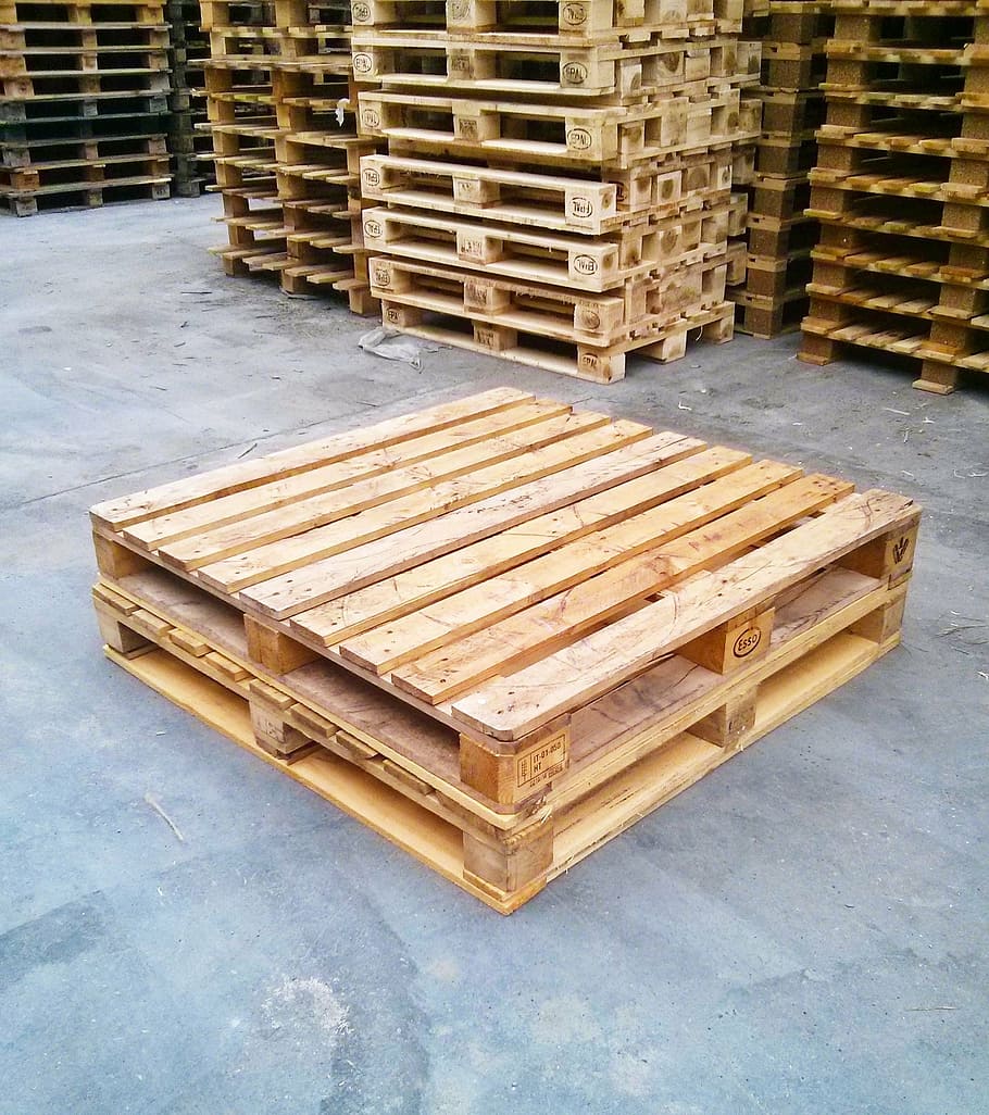 pallet, industrial, απεντομωμένες, pallets, warehouse, freight Transportation, wood - Material, stack, industry, cargo Container