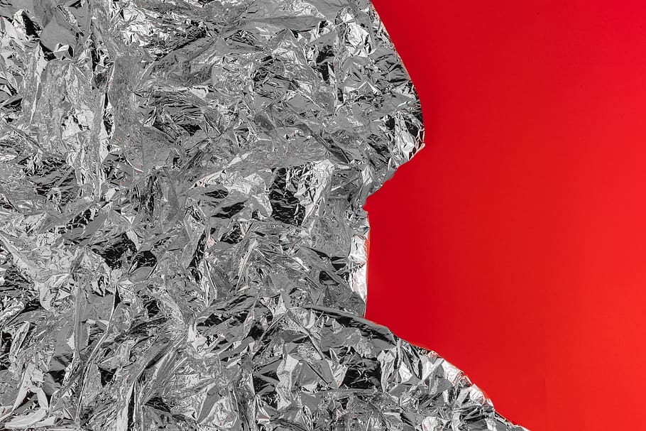 foil background, background, abstract, crumpled, Foil, Texture, Backgrounds, red, colored background, studio shot