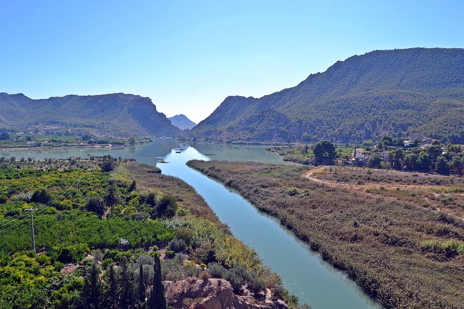 Murcia, Valley, Ricote, valley of ricote, the segura river, mountain, huerta, lemon, orchard, landscape