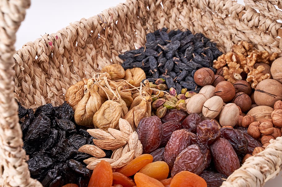 nueces, frutas secas, comida y bebida, comida, comida seca, variación, bienestar, alimentación saludable, elección, fruta seca