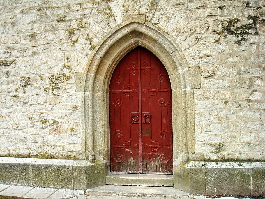 calvinist reformed church, turda-veche, romania, portal, door, entrance, historic, architecture, building exterior, built structure