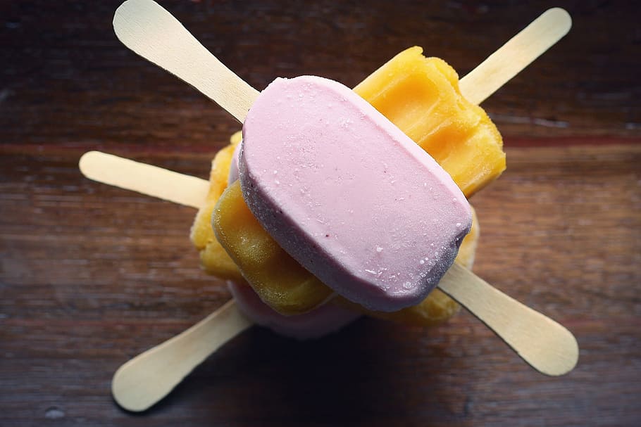 ice cream popsicle lolly, Ice cream, popsicle, lolly, food/Drink, sweets, flavored Ice, ice, food, frozen