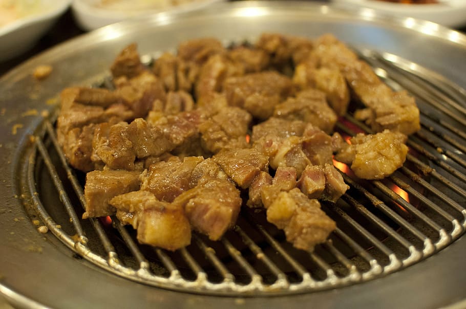 costelinha de porco, carne de porco, grelhado, carne, bulgogi, bifes costeletas de porco, bife, comida, comida e bebida, frescura