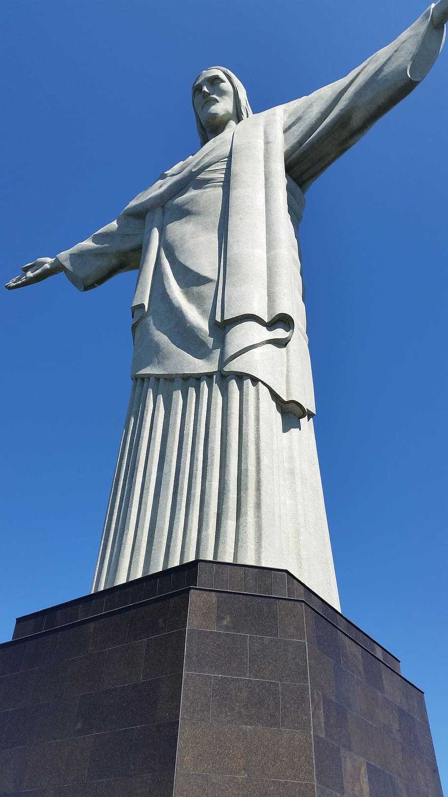 Cristo, Praia, Brasil, Rio, Janeiro, Cristo Redentor, Sol, Corcovado, atração turística, paisagem