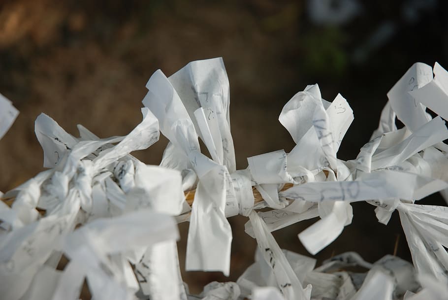 korean traditional, classic, festival, white color, paper, crumpled, crumpled paper, close-up, selective focus, crumpled paper ball