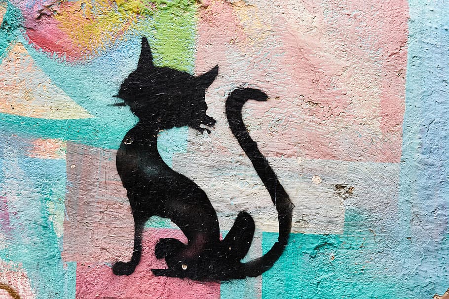 cat, logo, symbol, graffiti, texture, pixel, animal, design, head, nature