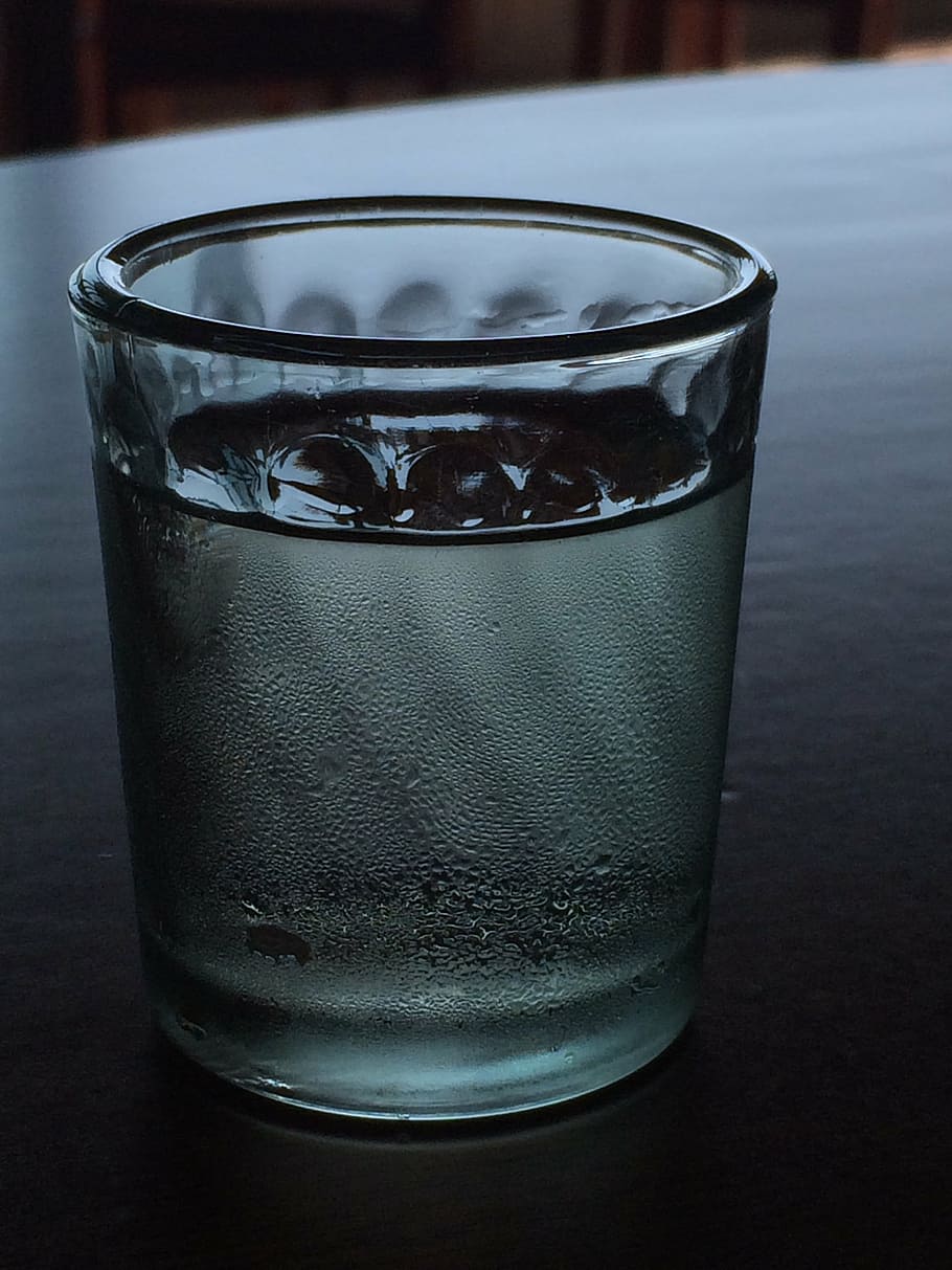 água, copo, vidro, refrigerante, bebida, bebendo Vidro, vidro - material, líquido, mesa, comida e bebida
