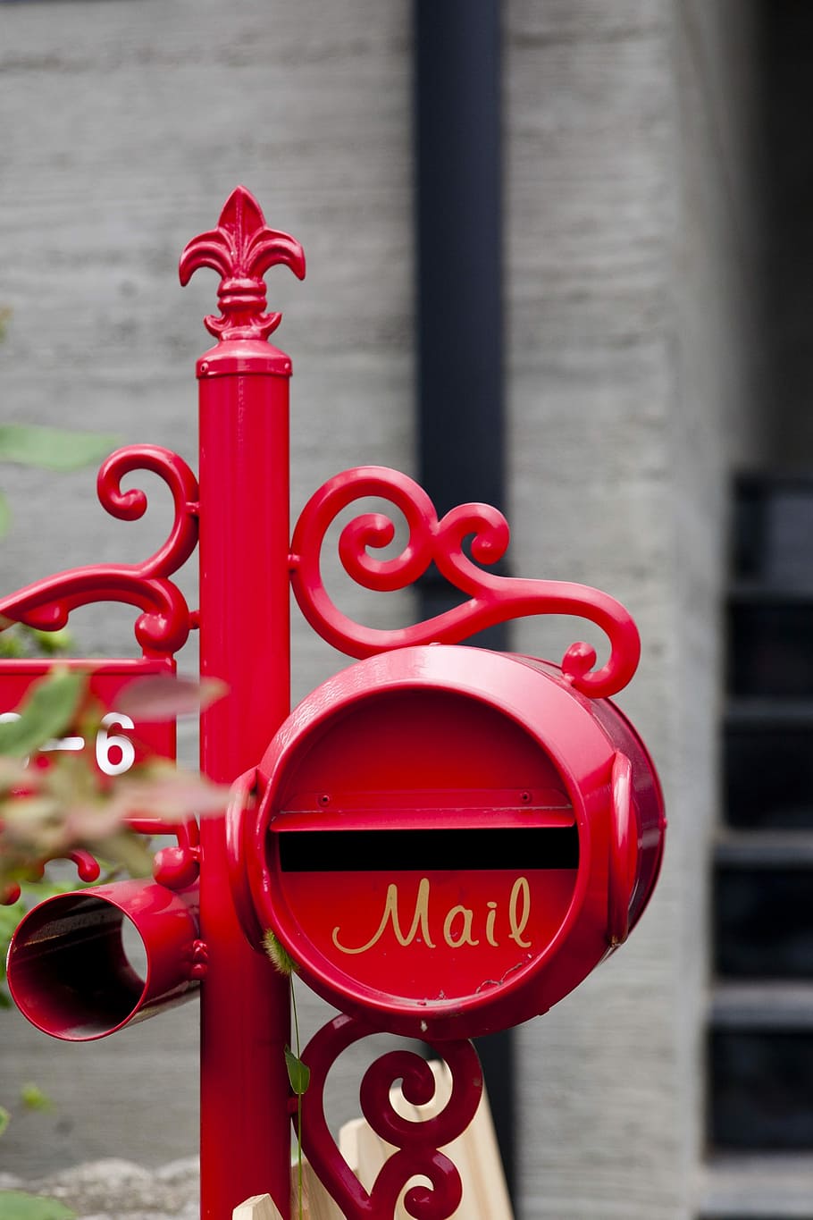 tilt shift photography, red, mailbox, Mail Box, Tidings, Home, Letters, mail, delivery, card