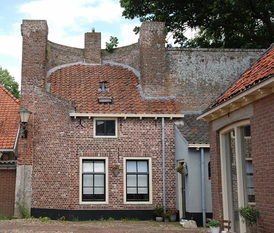 家 壁 市壁 エルブルグ 建築 歴史 オランダ 屋根 構築された構造 建物の外観 Pxfuel