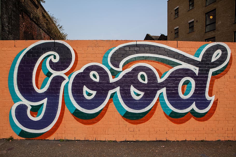 wide, angle shot, street art lettering, east, london, captured, canon 5, 5d, Wide angle, shot