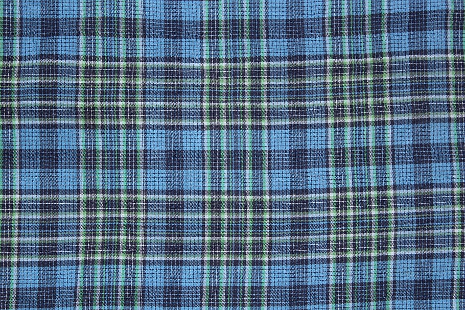 blue, green, plaid, scarf, checkered background, background, cloth, textile, checkered, object