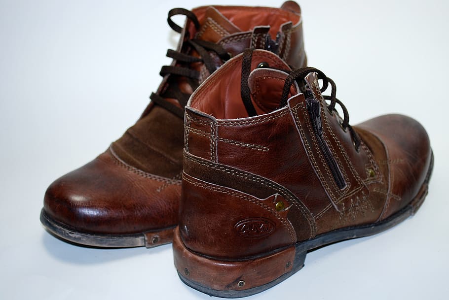 zapatos, zapatos de hombre, marrón, zapatos de cuero, moda, cuero, botas, zapato, tiro del estudio, en el interior