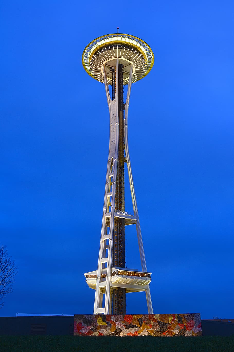 Seattle, azul, cielo, arquitectura, Washington, ciudad, Paisaje urbano, punto de referencia, viajar, famoso