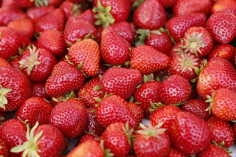 strawberry, berry, tasty, sweetness, fresh, fruit, health, vitamins, garden, vegetable garden