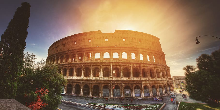 coliseo, roma, europa, italia, viajes, arquitectura, hito, europeo, ciudad, antiguo