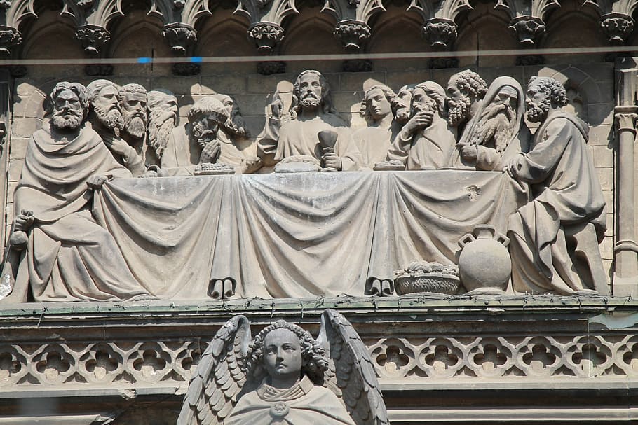 last supper, cologne cathedral, portal, cologne, cathedral, facade, dom, places of interest, landmark, structures