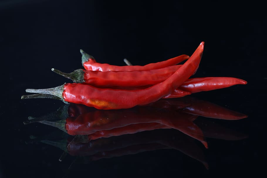 chilli, pods, sharp, red, pepperoni, sharpness, fiery, food, eat, vegetables