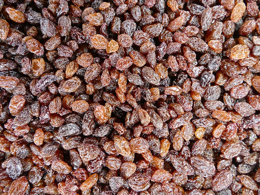 sultanas, raisins, cibeb, currants, wine berries bake, food, full frame, food and drink, backgrounds, dried fruit