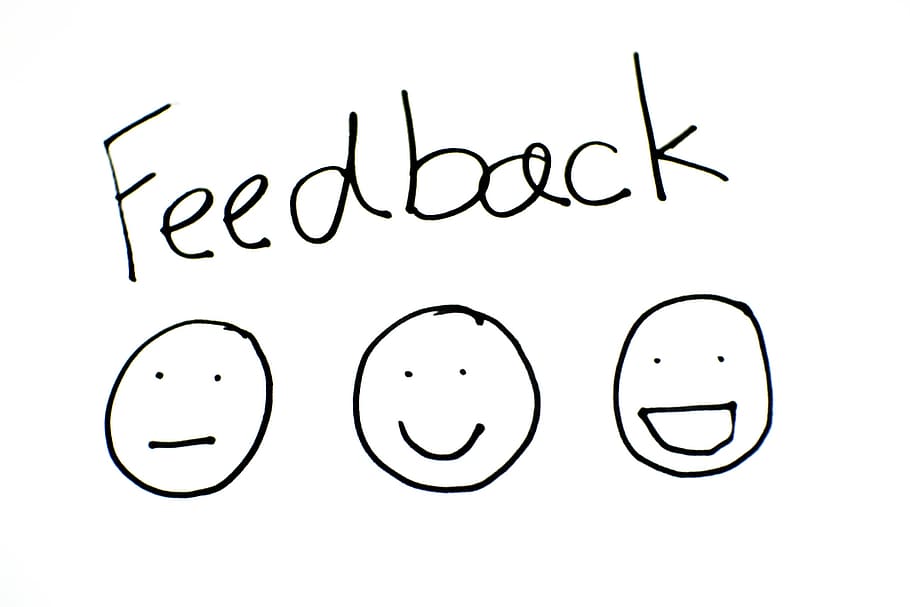 feed, back, text, emoji smiley illustration, feedback, buy and sell, service, after service, opinion, good feedback