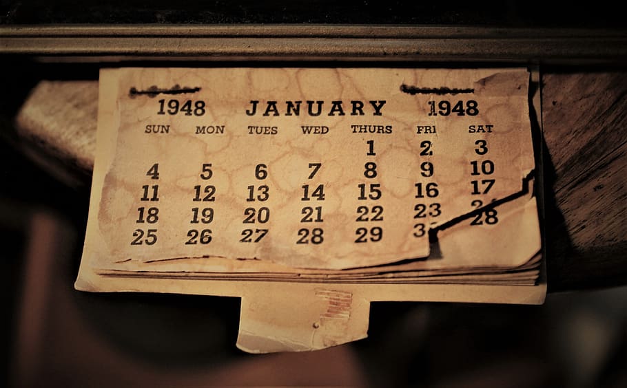1948年1月のカレンダー, カレンダー, 月, 日, 1月, 年, 日付, 週, スケジュール, 時間