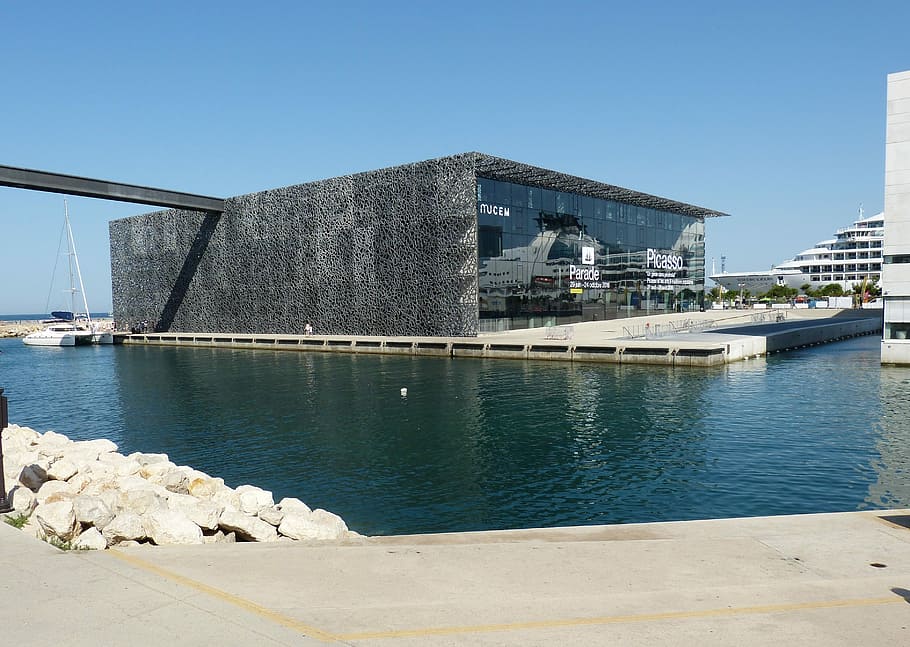 Marseille, France, Modern, Mediterranean, south of france, city, mucem, museum, architecture, built structure