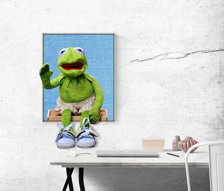 カーミット カエルのポスター カエル 画像 机 面白い オフィス 3d ぬいぐるみ おもちゃ Pxfuel