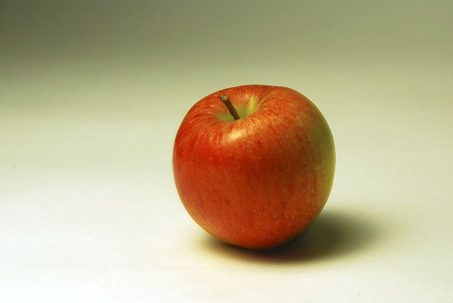 maçã, fruta, maçã vermelha, plano de fundo, sessão de fotos, luz de fundo, alimentação saudável, comida e bebida, comida, maçã - fruta