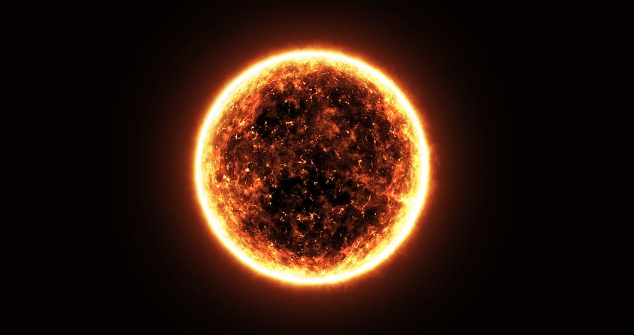 sun, sun rays, space, planet, light, star, astronomy, burning, nature, heat - temperature