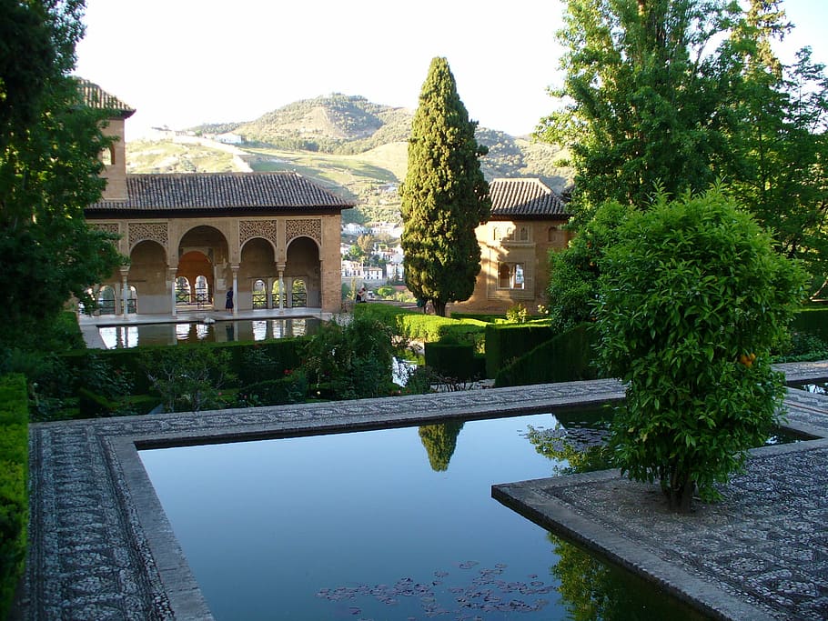 andalusia, alhambra, spain, granada, architecture, moorish, world heritage, building, historically, places of interest