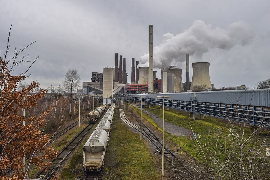 power plant, coal fired power plant, energy, industry, current, chimney, factory, pollution, electricity, industrial plant