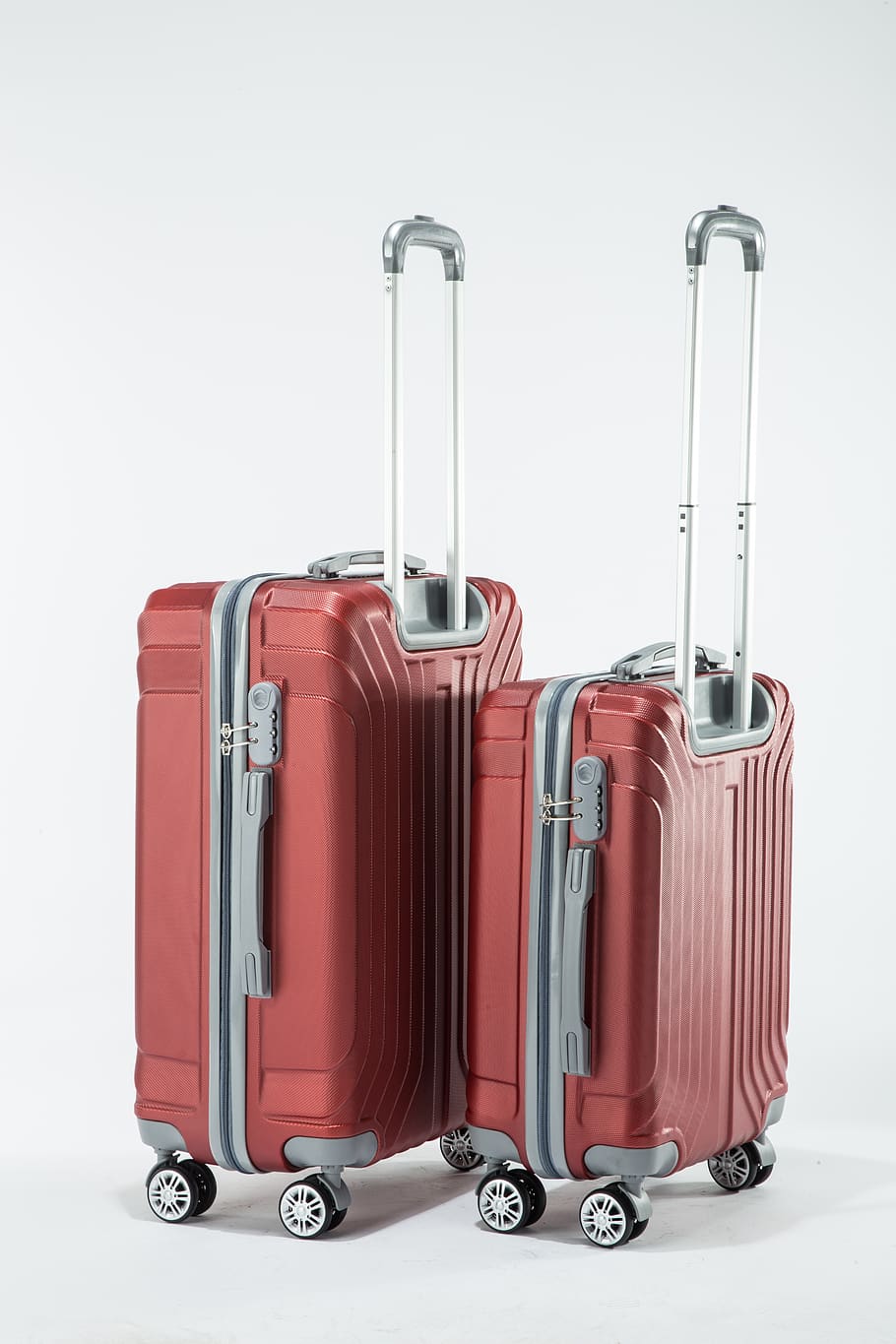 travel bag, hard and, bag, travel, indoors, suitcase, studio shot, white background, luggage, journey