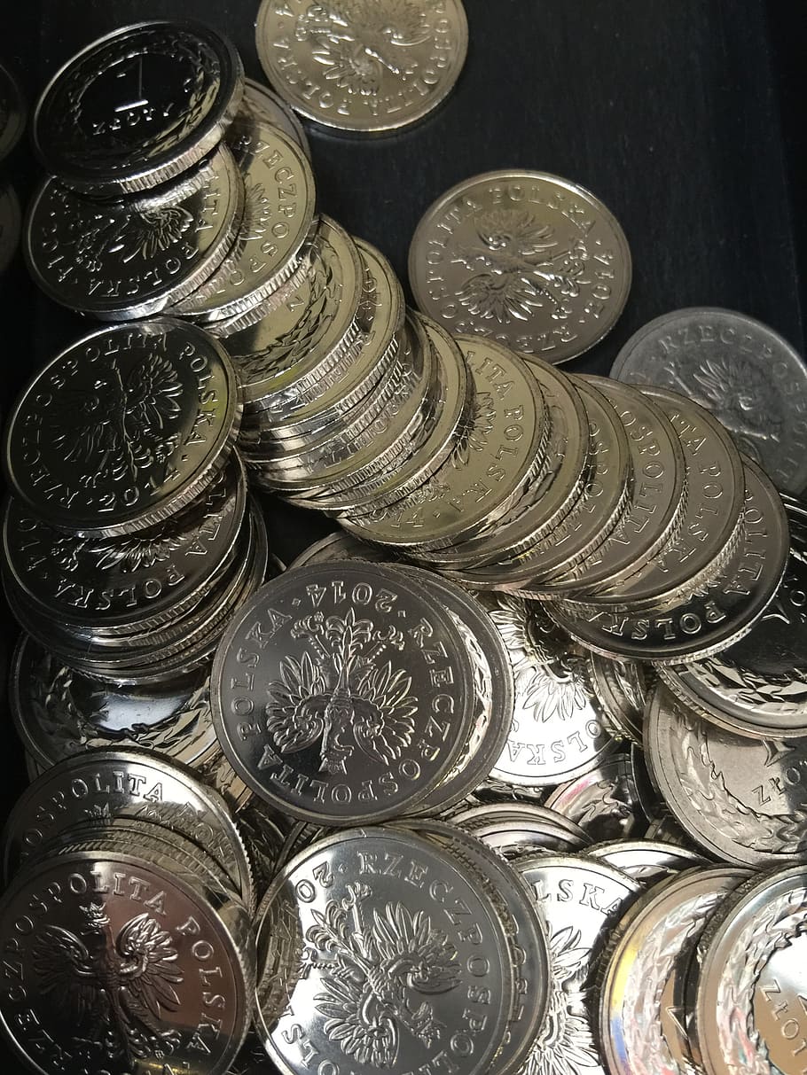 круглые серебряные монеты, сейф, деньги, валюта, платить, финансы, золото, зарабатывание денег, монеты, золотой