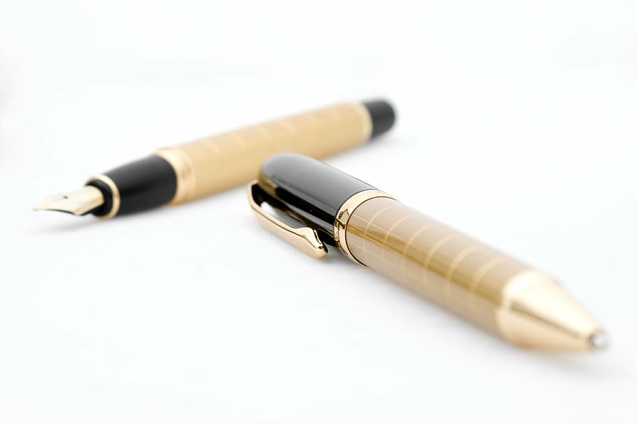 fountain pen, twist pen, pen, office, fountain pens, to write, writing instrument, correspondence, communication, close-up
